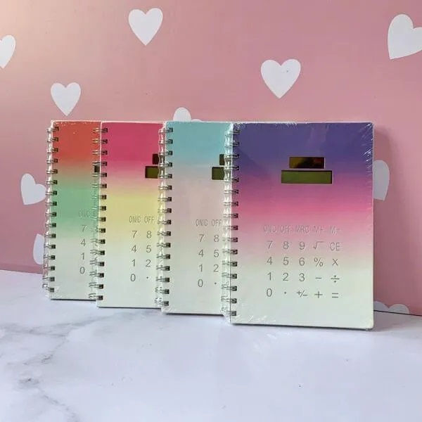 Miniatura 2 de Cuaderno Calculadora 2 En 1 carga solar